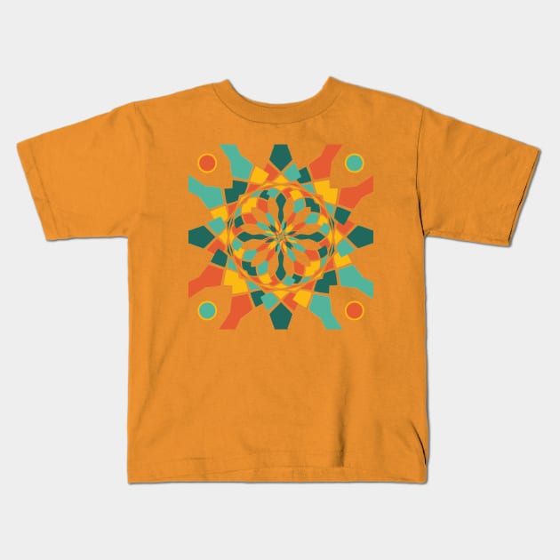 Summer festival Kids T-Shirt by Gaspar Avila